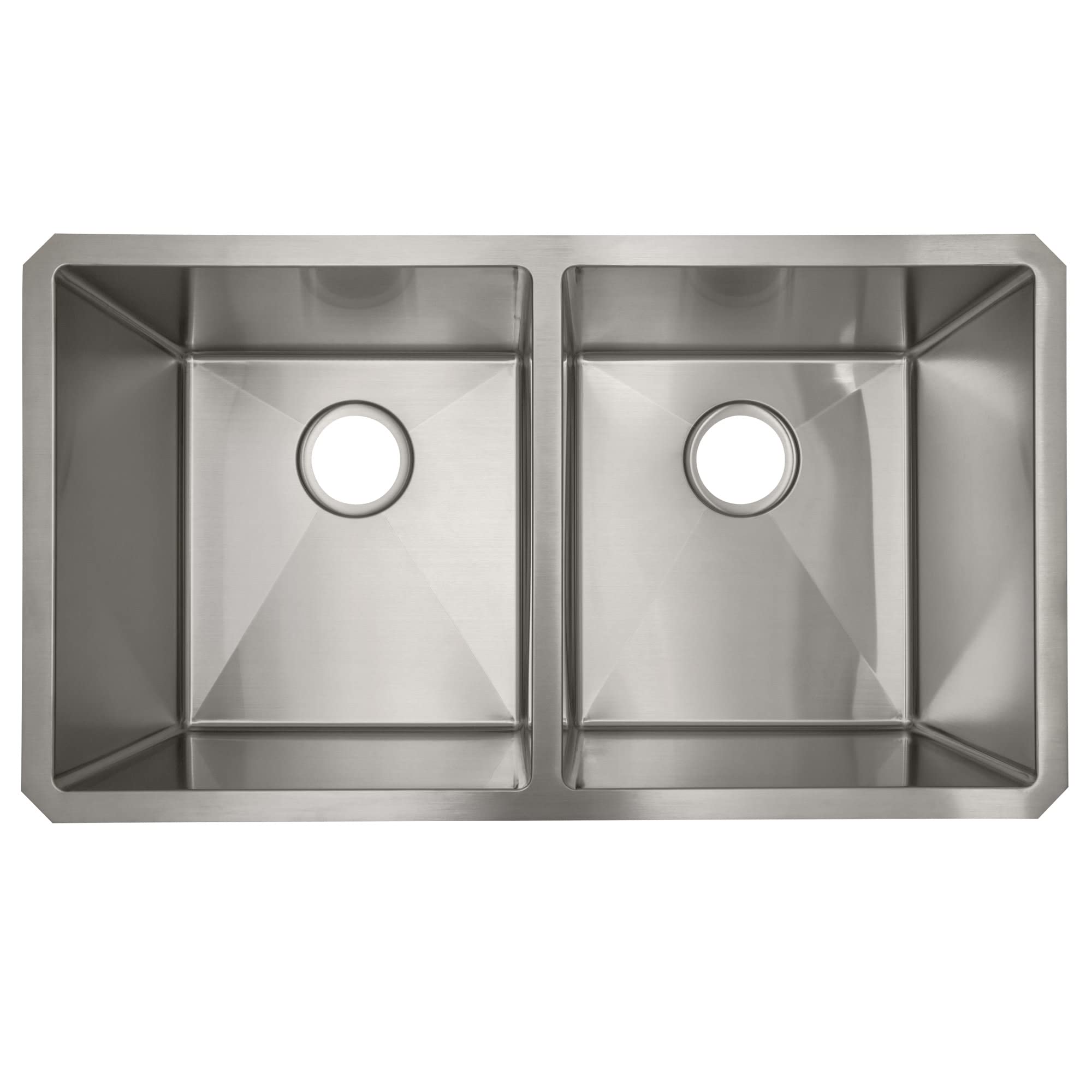 Design House 110023 Rectangular Double Bowl 32x18x10-inch 18-Gauge Undermount Kitchen Sink, Stainless Steel - Image 10