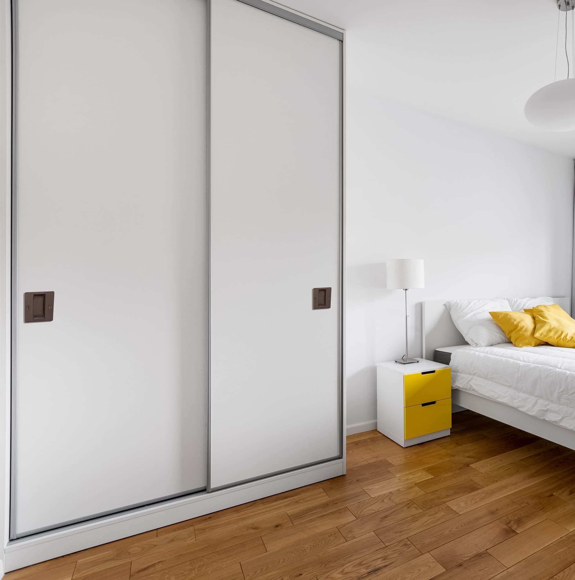 Design House 182105 Pocket Door Passage Hall and Closet Pull Oil Rubbed Bronze 2-Pack - Image 5