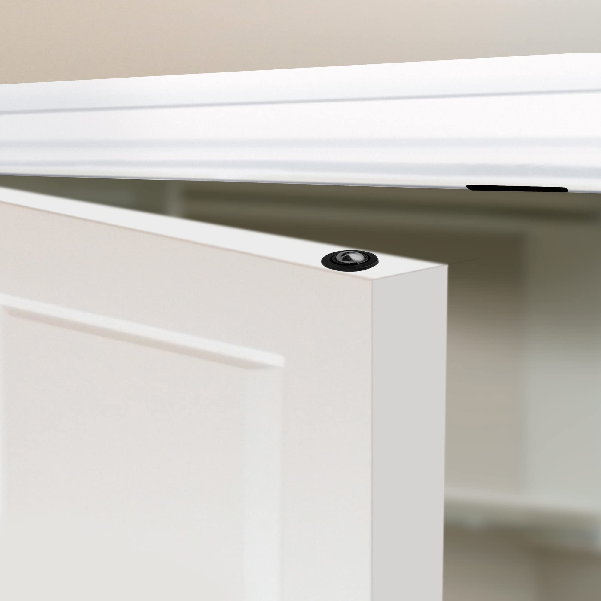 Design House 189266 Drive-in Ball Catch for Use on Closet Doors with Dummy Hardware in Home or Office Matte Black 2-Pack - Image 5