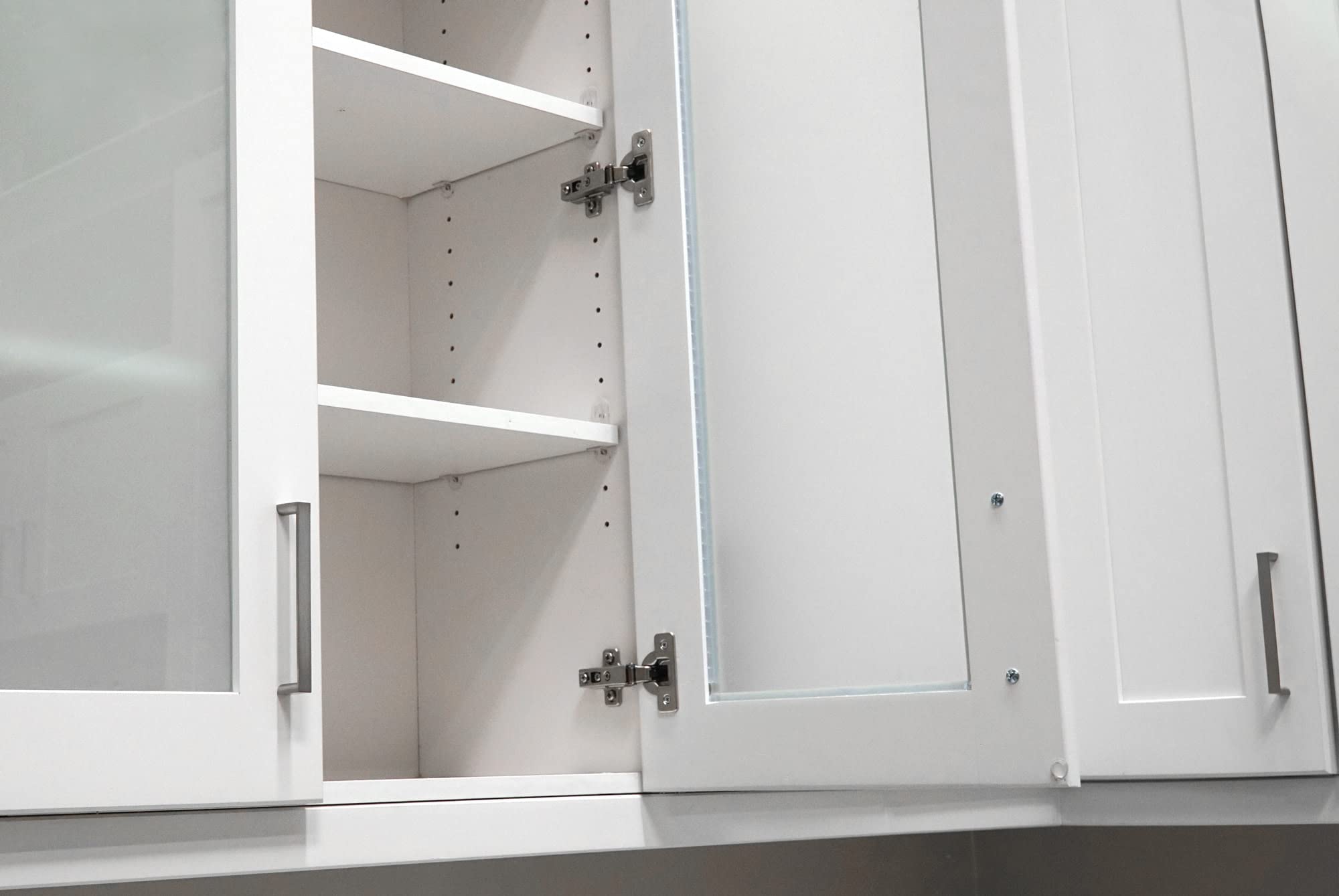 Design House 189654 Soft Close Hinges for Kitchen Cabinets 10-Pack Satin Nickel - Image 7