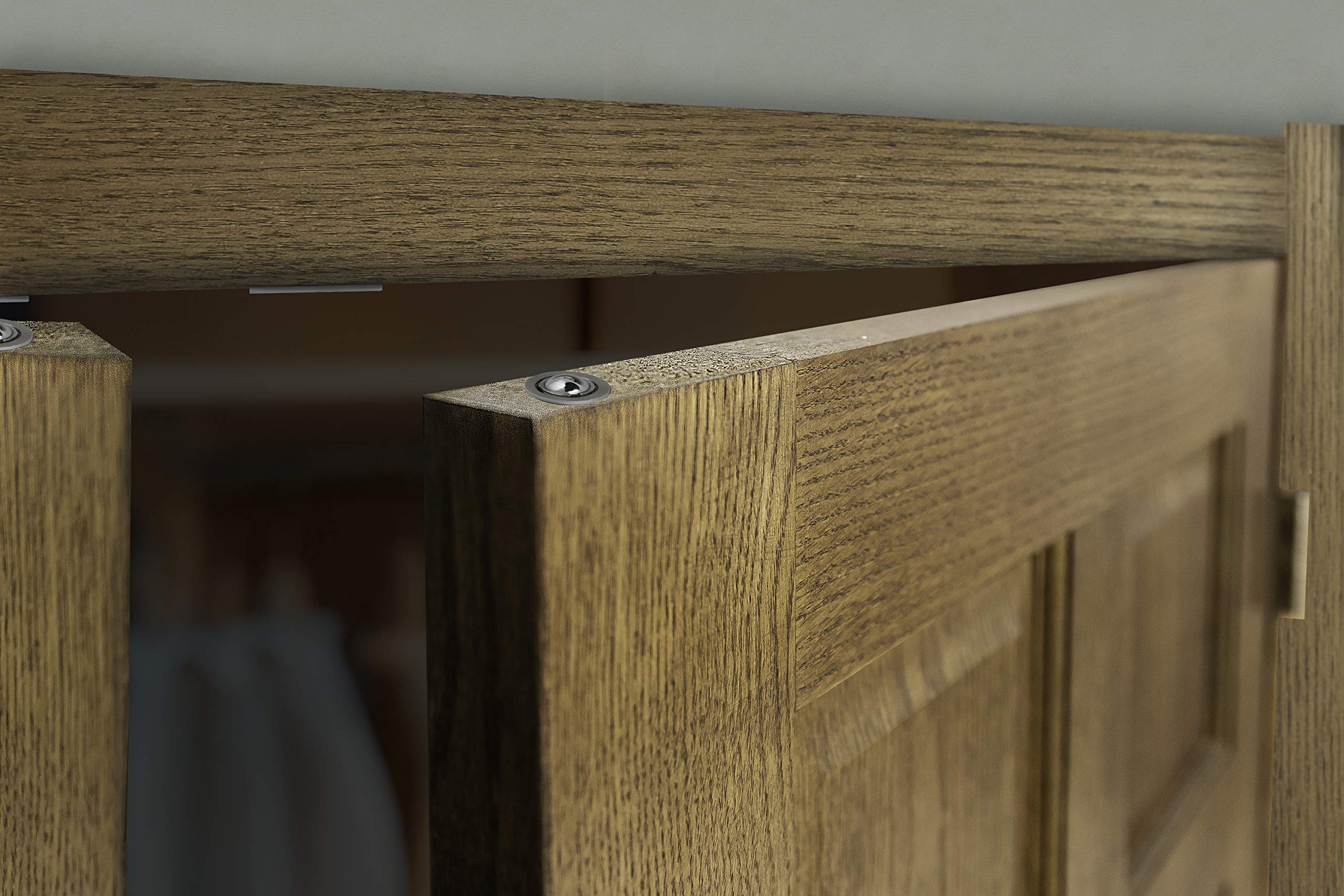 Design House 2-Pack Drive-in Ball Catch for Closet Doors with Dummy Knobs or Levers, Satin Nickel – Design House, 181974 - Image 4