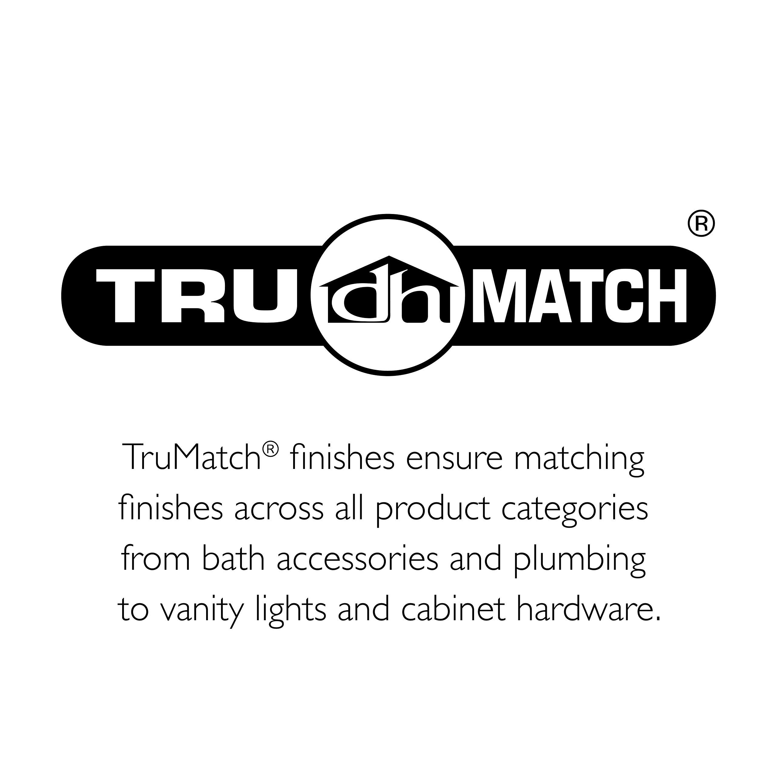 Design House Millbridge Towel Ring, Concealed Screws, Standard Wall Mount, Easy Installation, Polished Chrome, 6 in, 5.91 in L x 6.44 in W x 1.65 in H, Item 533091 - Image 6