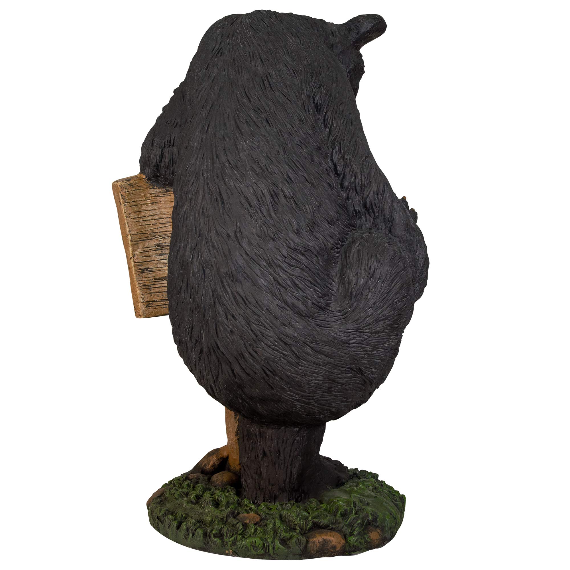 Design House 328203 Wipe Your Paws Bear 24-inch Figurine Statue for Garden Patio Home & Office Décor Housewarming Gifting Birthdays - Image 4
