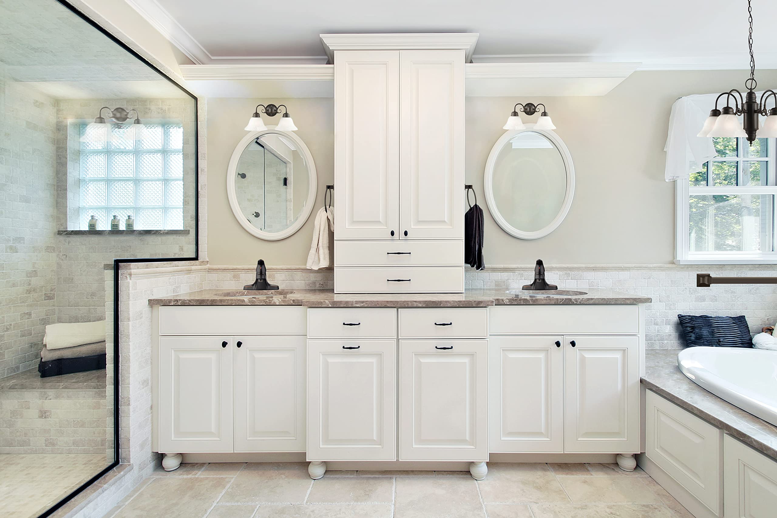 Design House 539239 Millbridge Classic Towel Ring for Bathroom Oil Rubbed Bronze - Image 3