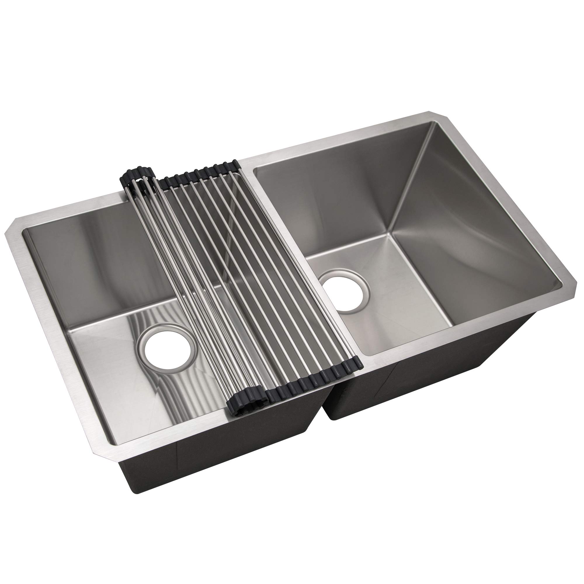 Design House 542988 Roll-Up Multipurpose Over the Sink Kitchen Sink Drying Rack, Stainless Steel - Image 8