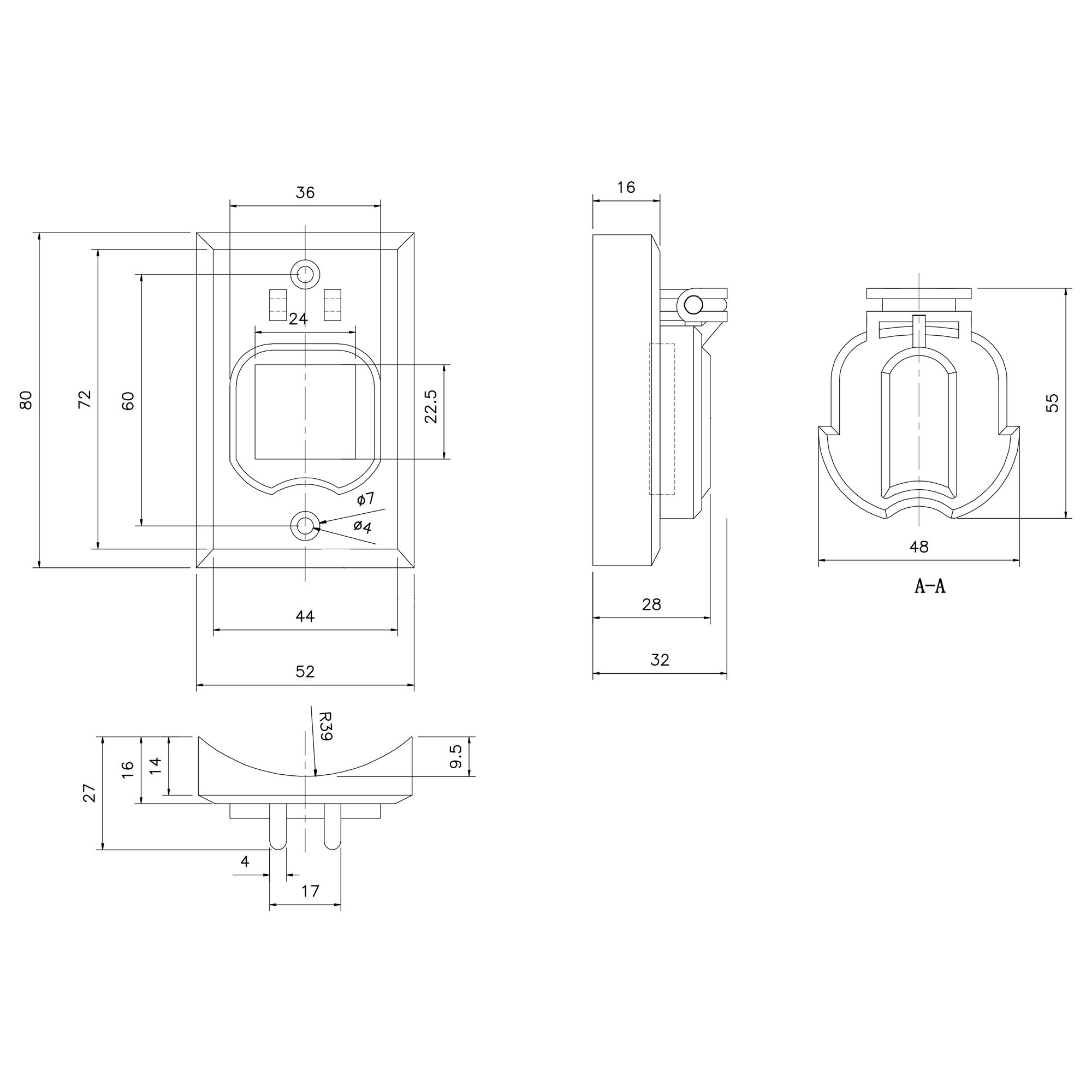 Design House 579722 Parts & Accessories Outdoor Lamp Post Accessory, Black, Photo Eye - Image 3