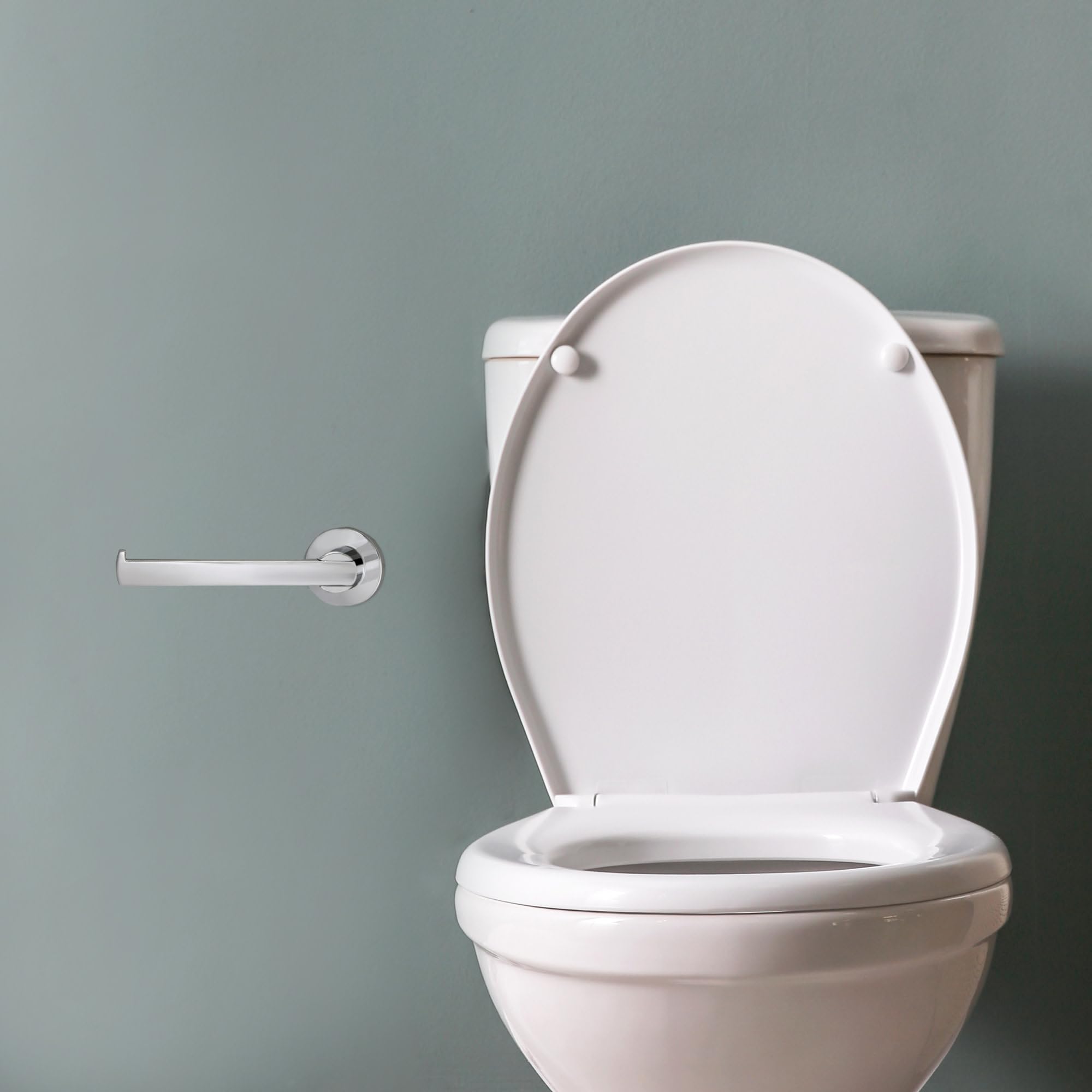 Design House 581579 Eastport Contemporary Toilet Paper Holder for Bathroom, Polished Chrome - Image 5