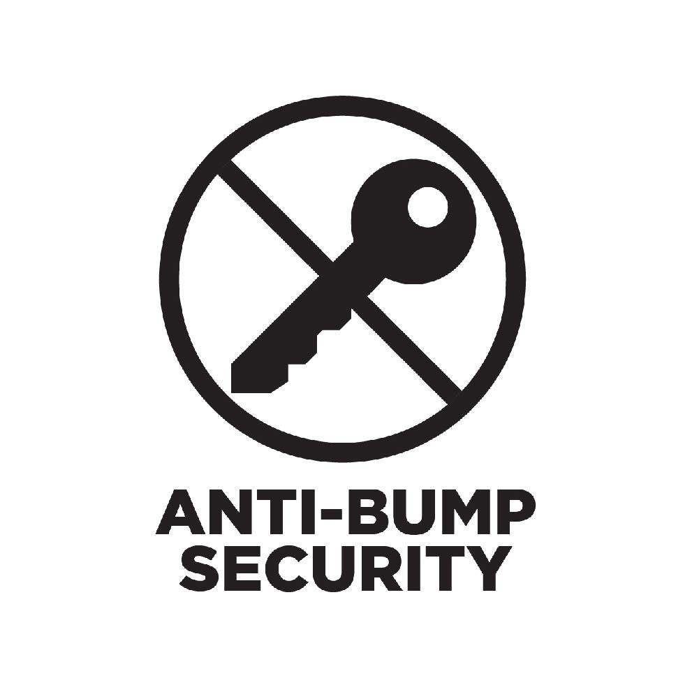 Design House 595702 Emblem Contemporary Square Single Cylinder Deadbolt Matte Black - Image 11