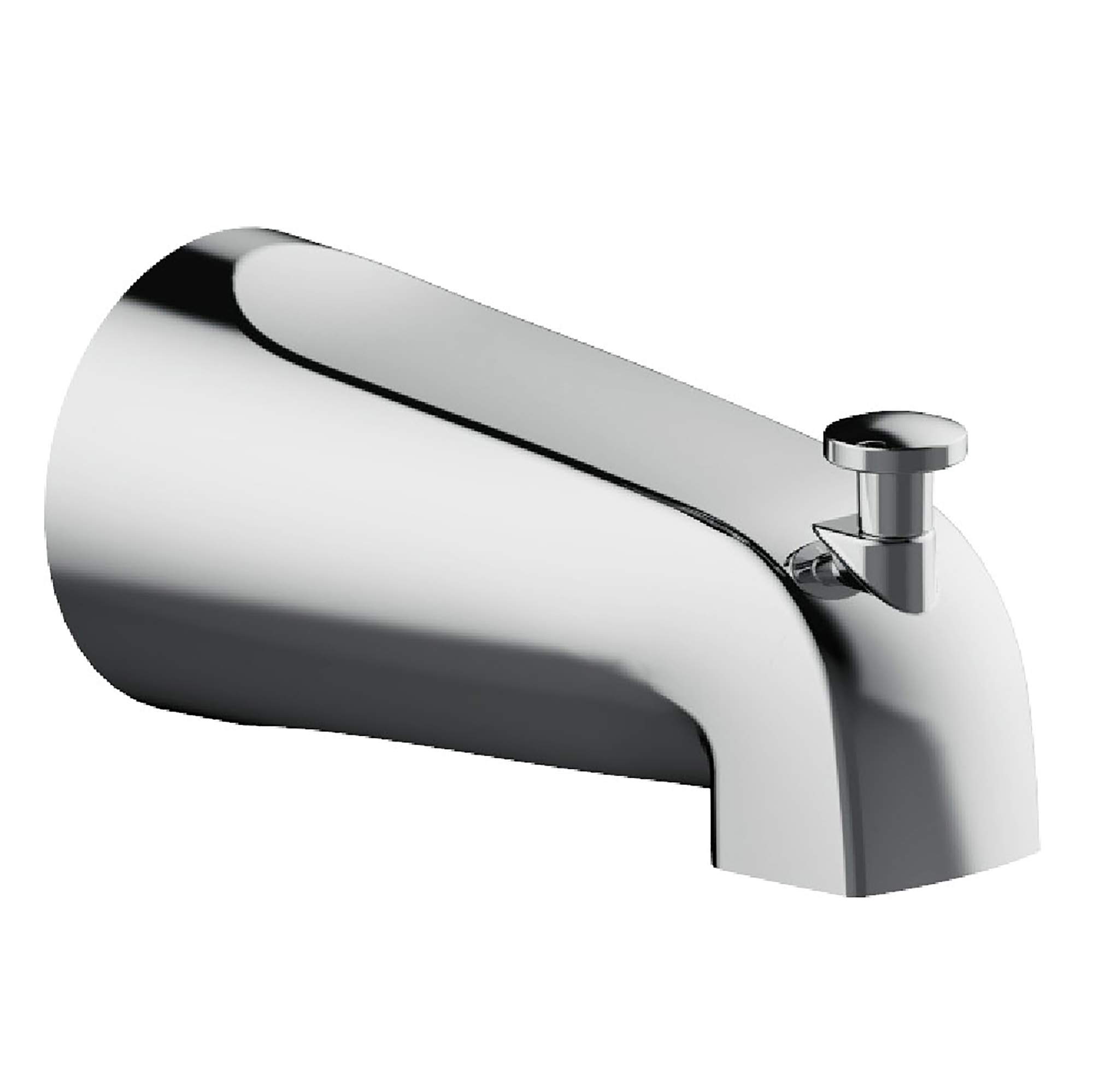 Design House 594051 Eastport II Contemporary Bath and Shower Trim with Single-Function Shower Head, Single-Handle Faucet, Escutcheon and Valve for Bathroom, Polished Chrome - Image 4