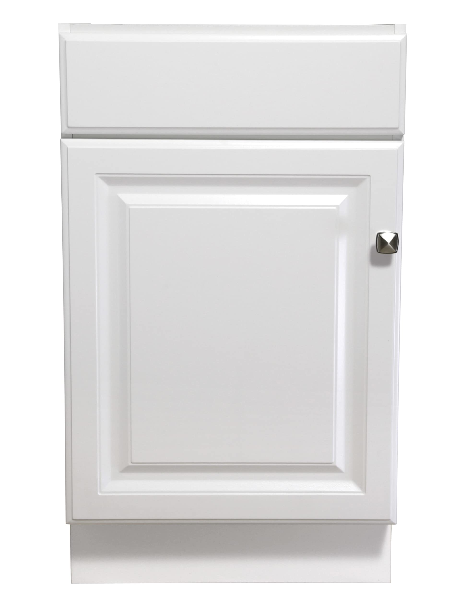Design House 597112 Wyndham Unassembled Bathroom Vanity Cabinet Without Top, 18 x 16/1 Door, White - Image 9