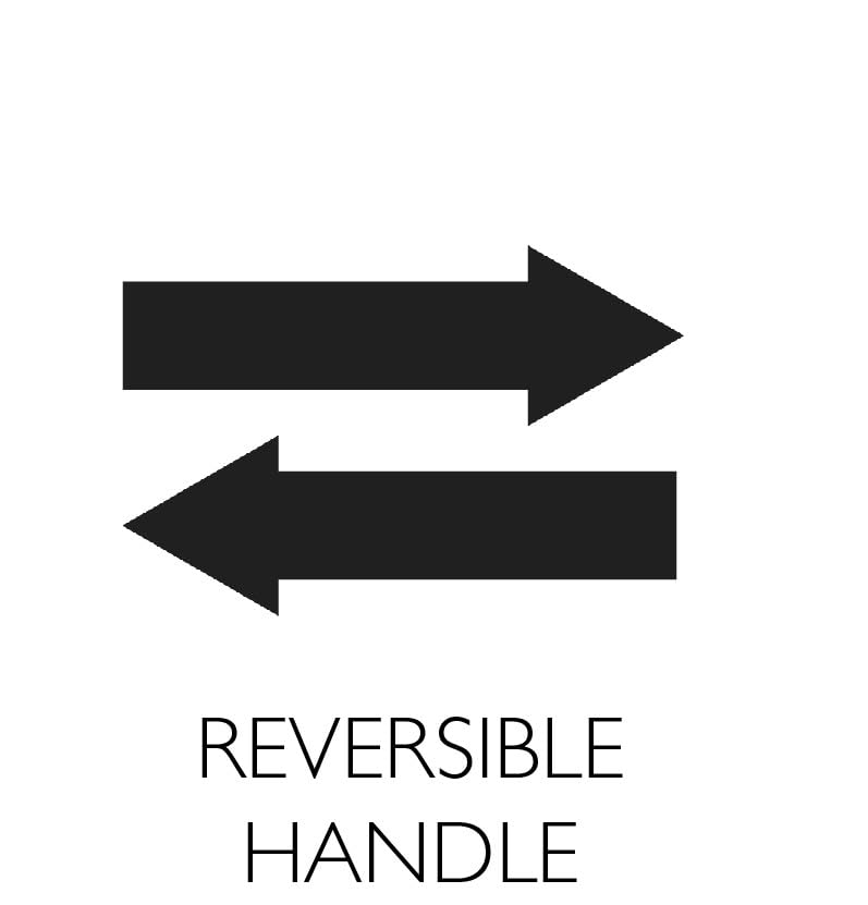 Design House 779074 Coventry Handleset with Cambridge Interior Knob and Single Cylinder Deadbolt Polished Chrome - Image 10