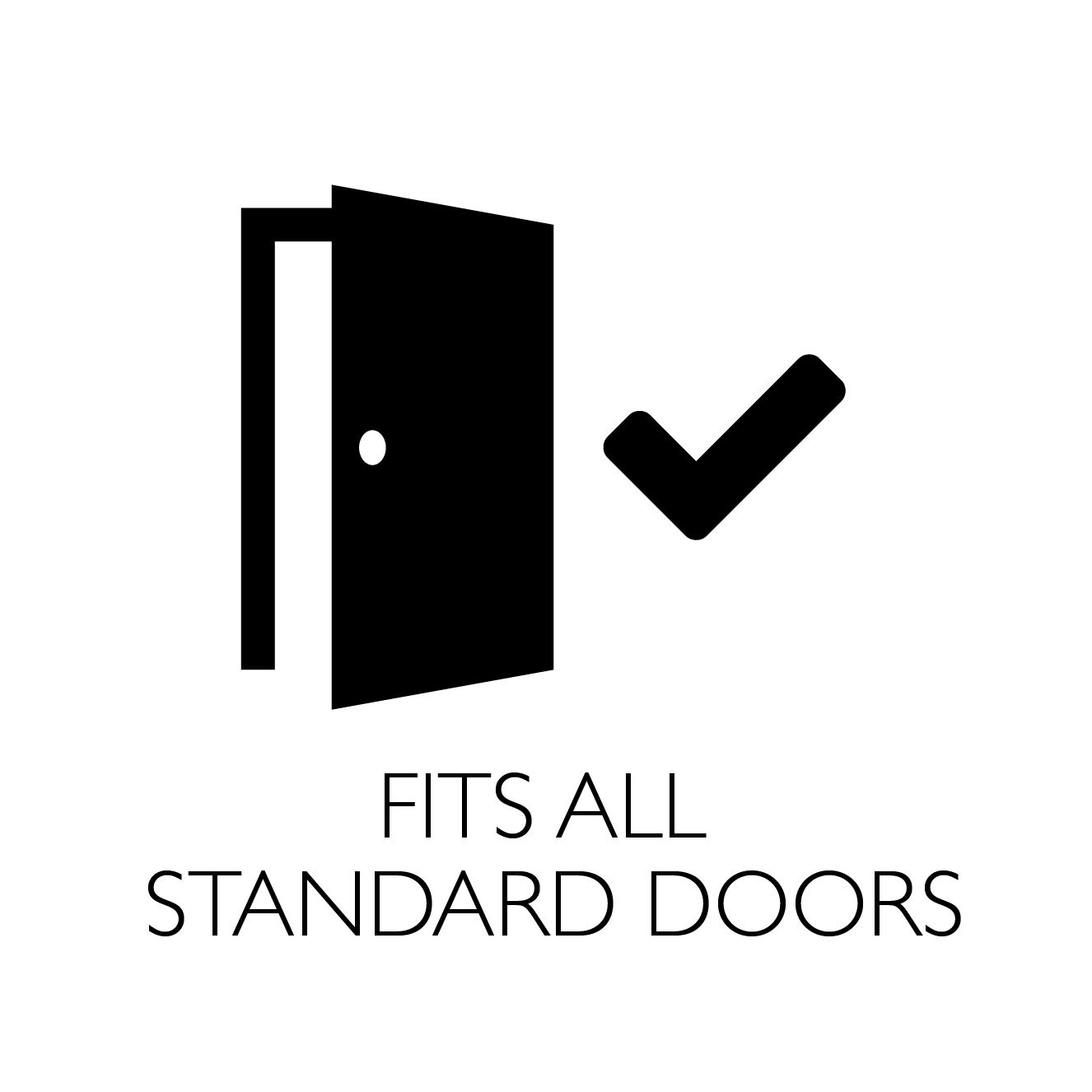 Design House 779074 Coventry Handleset with Cambridge Interior Knob and Single Cylinder Deadbolt Polished Chrome - Image 13