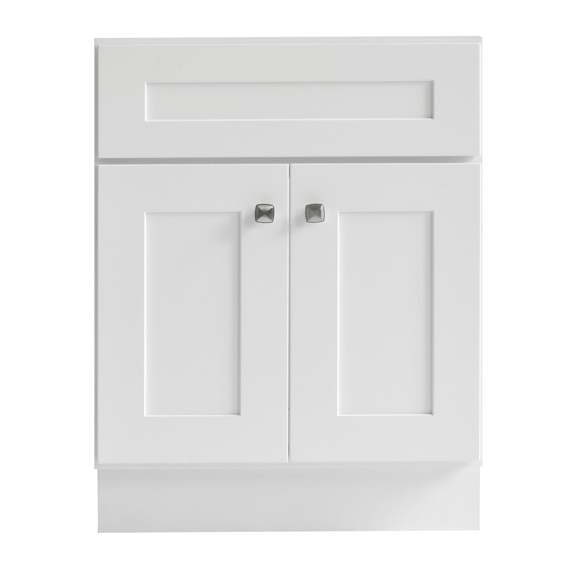 Design House Brookings 24 Inch Bathroom Vanity, Ready to Assemble, Solid Wood, Sherwin Williams® White – Design House, 586933 - Image 4