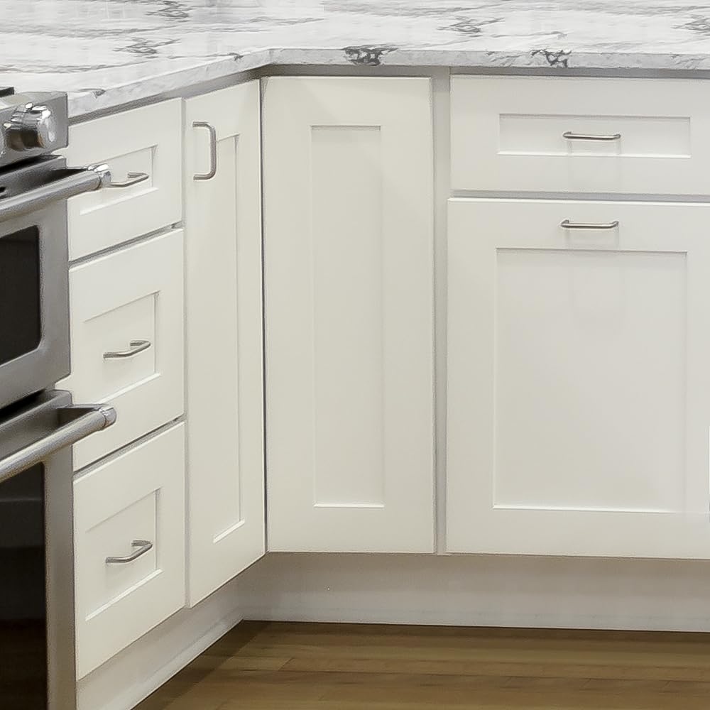 Design House Brookings Shaker Fully Assembled Pantry Kitchen Cabinet UC1884, 18 W x 24 D x 84 H, Painted White, Solid Wood, Design House, 613588 - Image 12