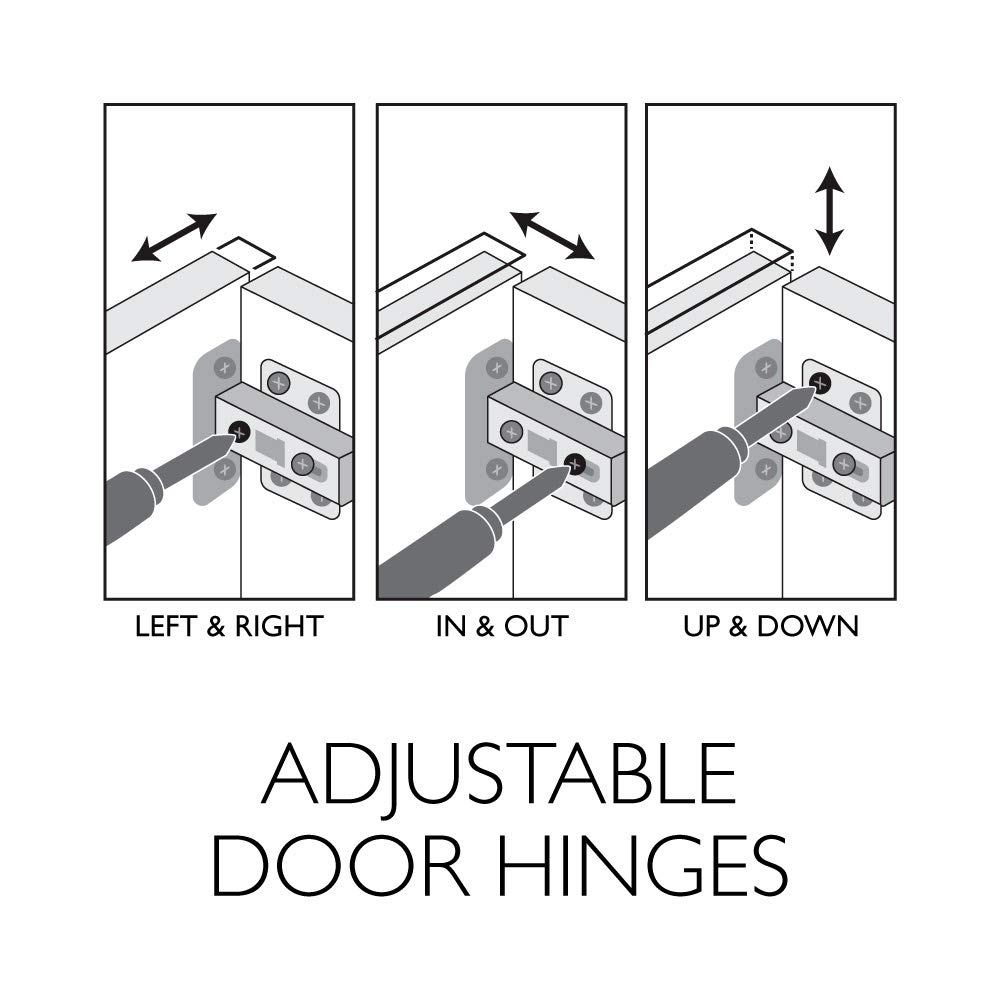 Design House Brookings Shaker Fully Assembled Pantry Kitchen Cabinet UC1884, 18 W x 24 D x 84 H, Painted White, Solid Wood, Design House, 613588 - Image 19