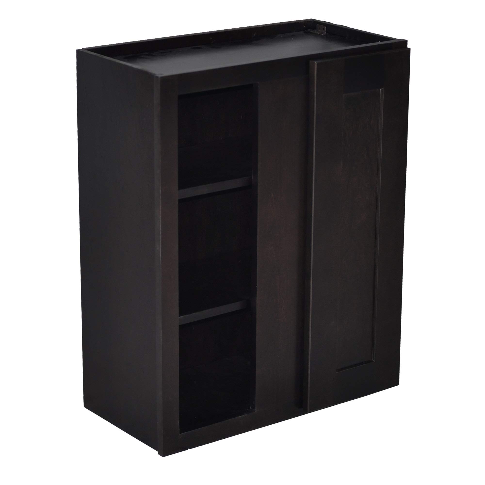 Design House Brookings Shaker Unassembled Blind Wall Kitchen Cabinet WBC2436, 24 W x 12 D x 36 H, Brown, Solid Wood, Design House, 569350 - Image 7