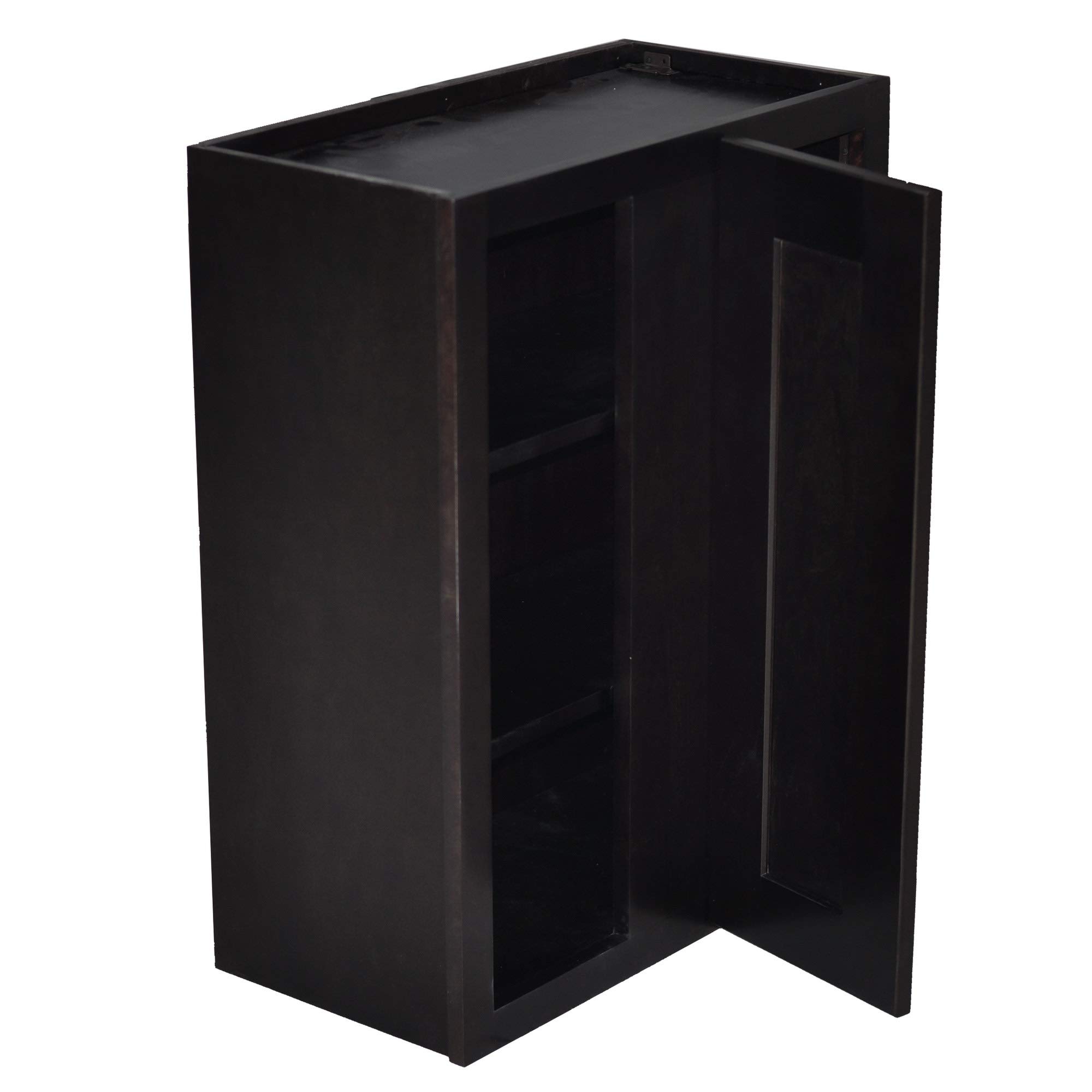 Design House Brookings Shaker Unassembled Blind Wall Kitchen Cabinet WBC2436, 24 W x 12 D x 36 H, Brown, Solid Wood, Design House, 569350 - Image 8