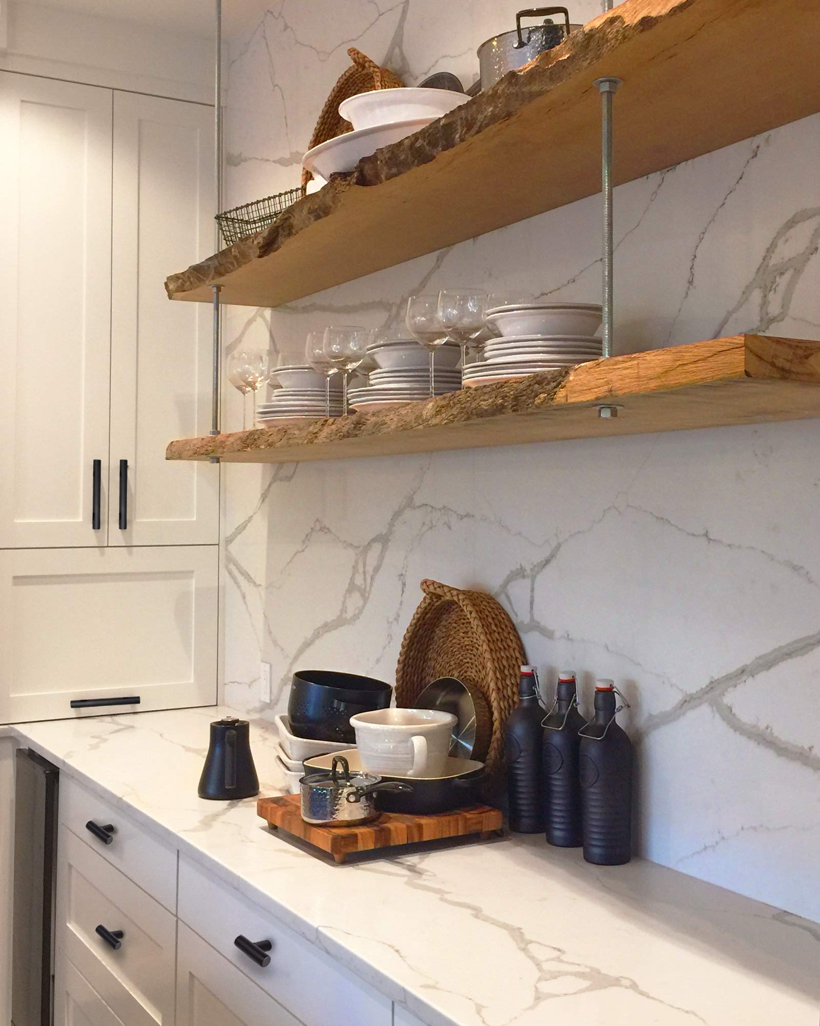 Design House Hollow Cabinet Pulls, 10-Pack, 3-Inch (76 mm) Center-to-Center Drawer Pulls, Modern Kitchen Handles in Matte Black, 208066 - Image 10